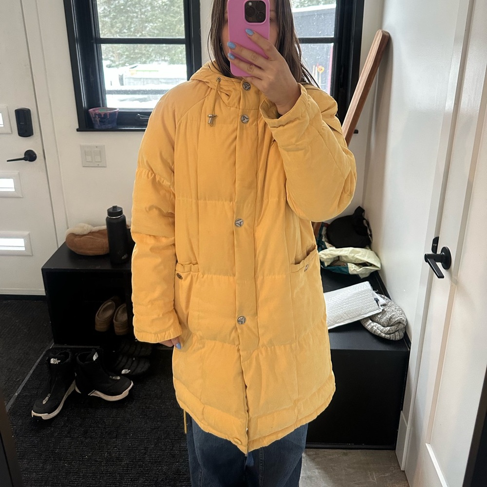 Sunny Yellow Women's Puffer Jacket
